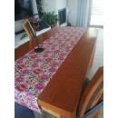 Bieżnik 45x190 cm Różowe...