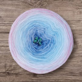 Kwiat wiśni - moher jasny...