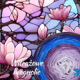 Witrażowe magnolie